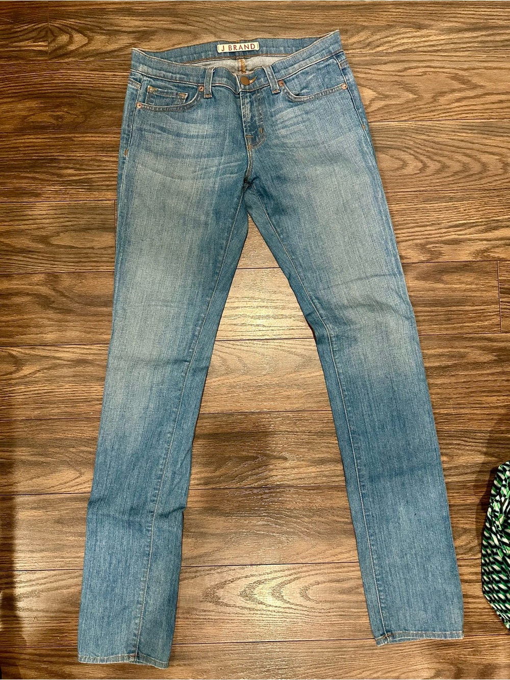 J Brand Women's Medium Wash Pencil Leg Stretch Skinny Jeans Lightweight 27